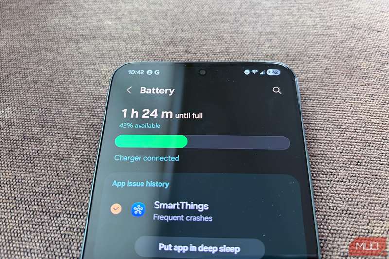 باتری در حالت تاریک