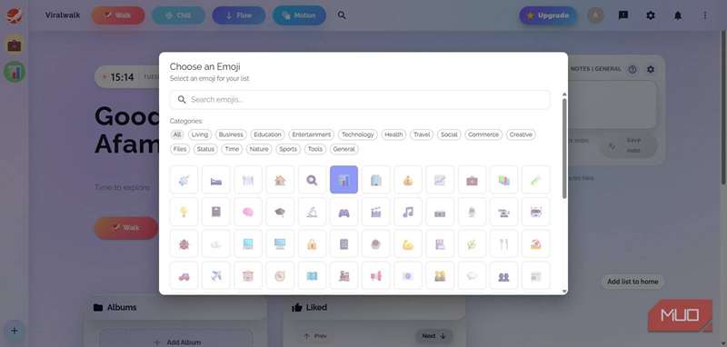 سفارشی‌سازی آلبوم من با ایموجی‌ها