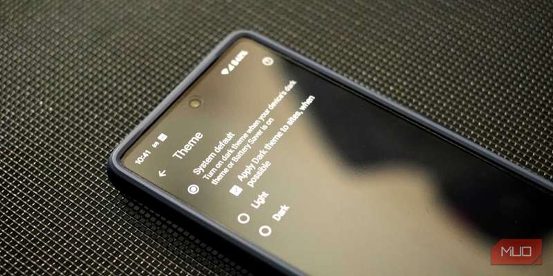 تم تاریک کروم اندروید