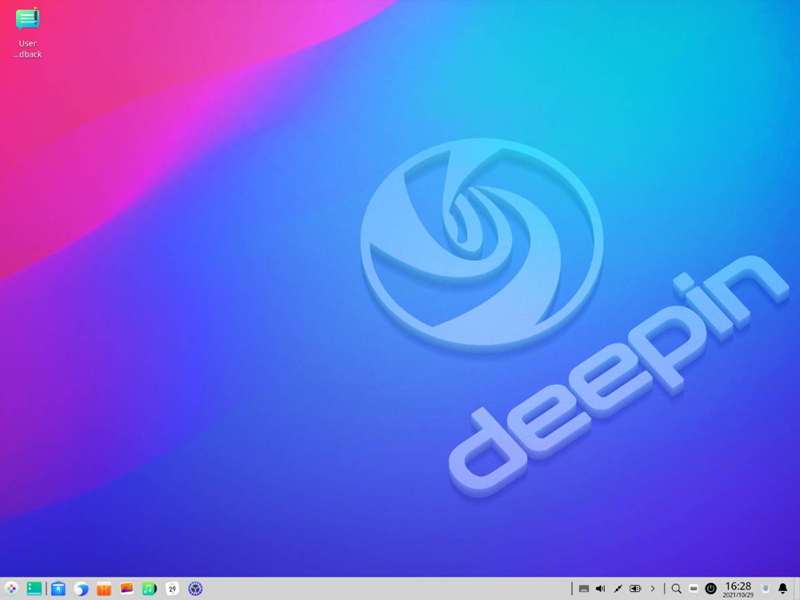 دسکتاپ Deepin