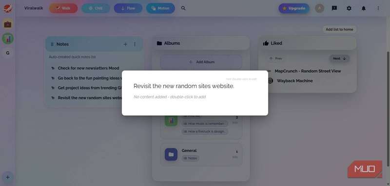 کاوش یادداشت‌ها در Viralwalk