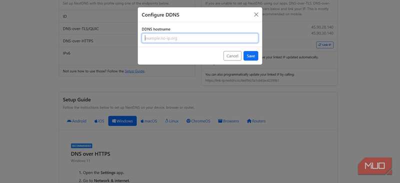 پیکربندی اضافی در NextDNS