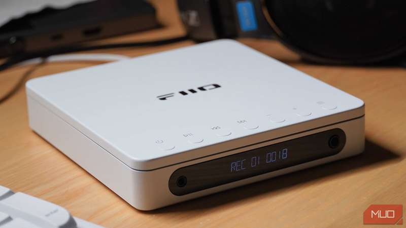 Fiio DM13 در حالت ضبط.