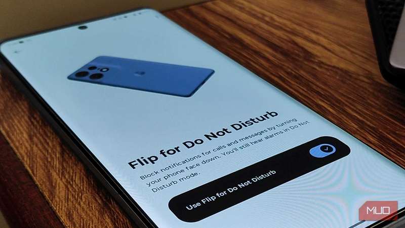 چرخش برای فعال‌سازی عدم مزاحمت.