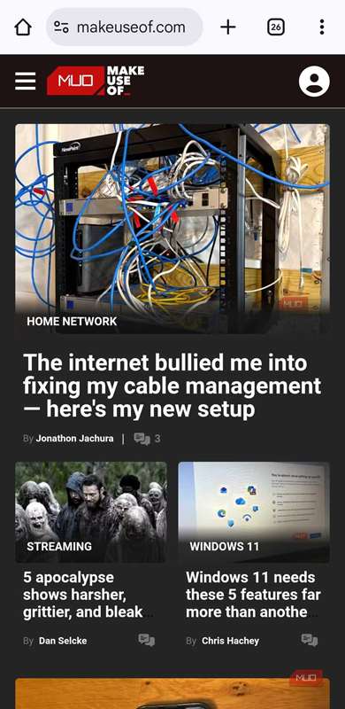 گوگل کروم برای اندروید