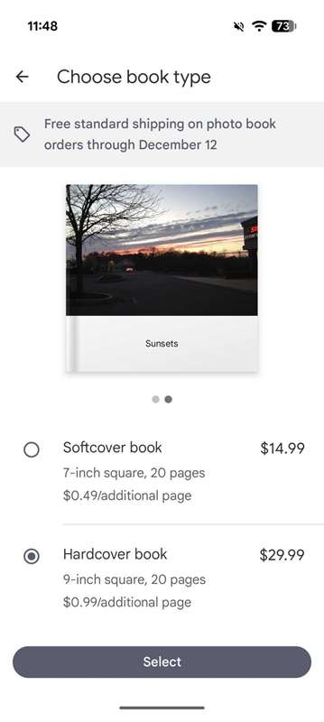سفارش کتاب Google Photos