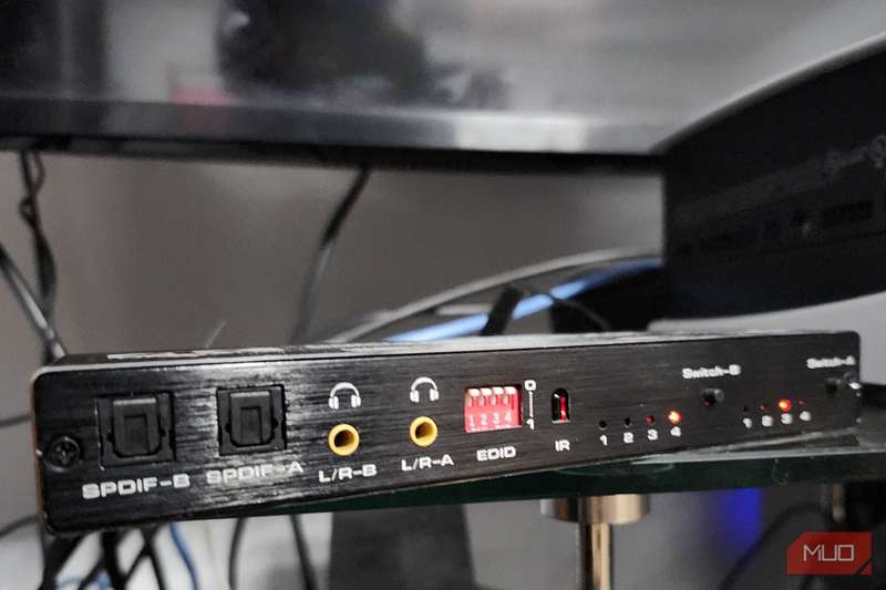 اسپلیتر HDMI با ۴ خروجی مختلف