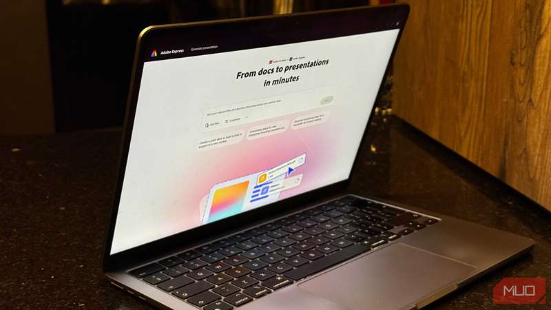 قابلیت تولید ارائه Adobe