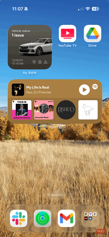 صفحه اصلی آیفون