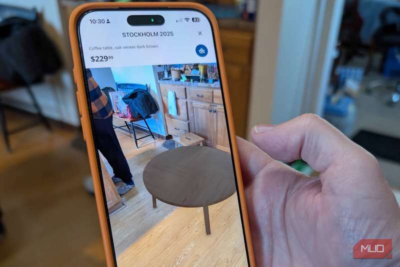 مثالی از LiDAR روی iPhone Pro 17 Max.