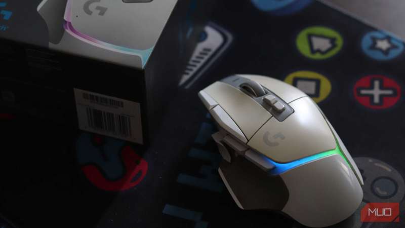 موشی Logitech G502X Plus با جعبه