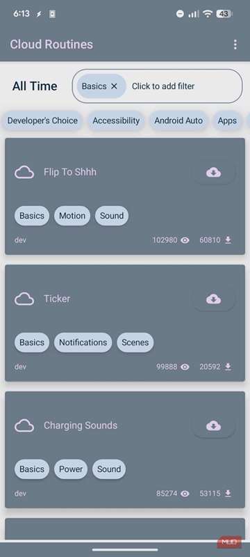 هزاران وظیفه و پروفایل از پیش ساخته