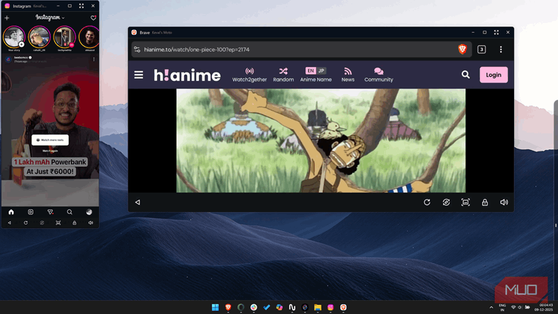پنجره‌های چندگانه در حالت آزاد با Smart Connect