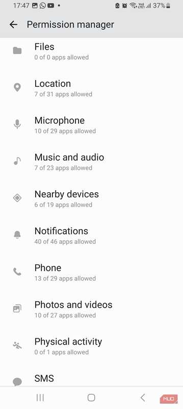 گزینه دستگاه‌های نزدیک