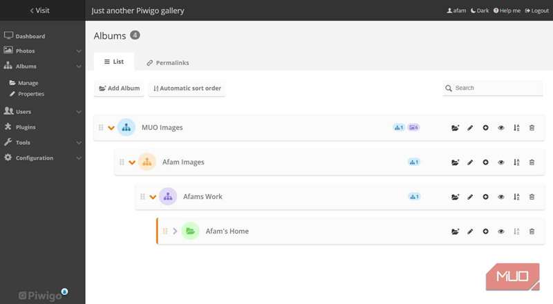 آلبوم‌های تو در تو Pigiwo