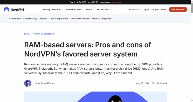 سرورهای مبتنی بر رم نوردمویپیان.