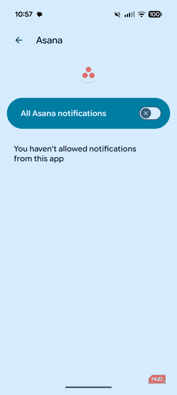 اعلان‌ها خاموش