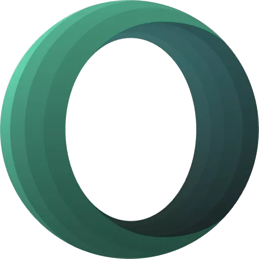 لوگو مرورگر Opera Air.