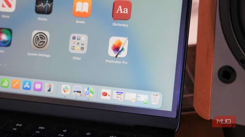 نماد Pixelmator Pro در یک لانچ‌پد مک