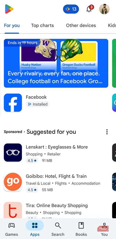 پلی استور در اندروید