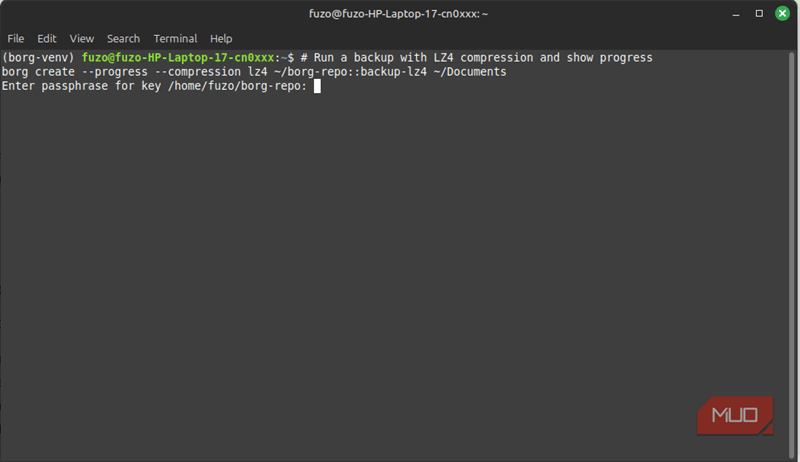 اجرای نسخه‌گیری با فشرده‌سازی
