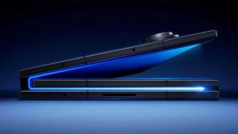 گالاکسی Z TriFold سامسونگ به‌طور کامل تا شده در ویدیوهای تبلیغاتی