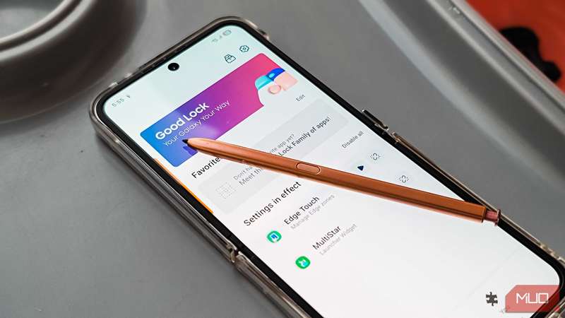 سی‌پن سامسونگ روی گالاکسی Z Flip 6