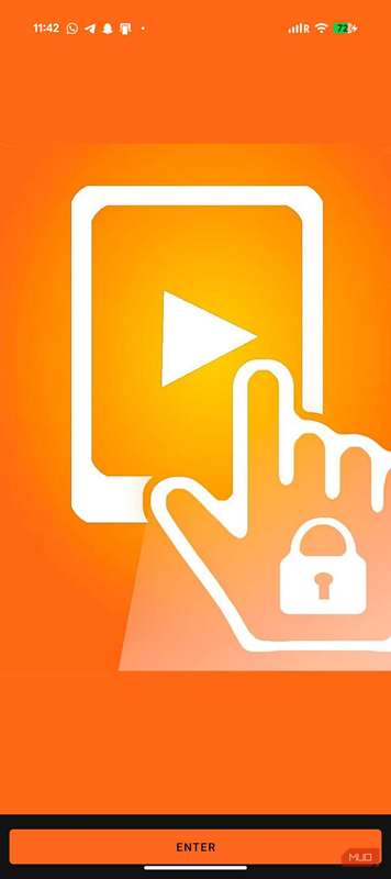 صفحه اصلی برنامه قفل صفحه