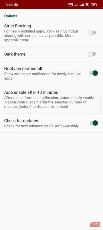 اسکرینشات net.kollnig.missioncontrol
