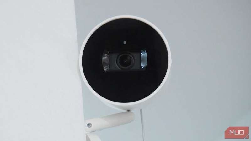 دوربین Tapo C125 با شاتر باز.