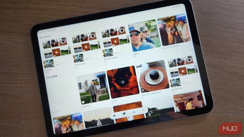 رابط کاربری برنامه Ente