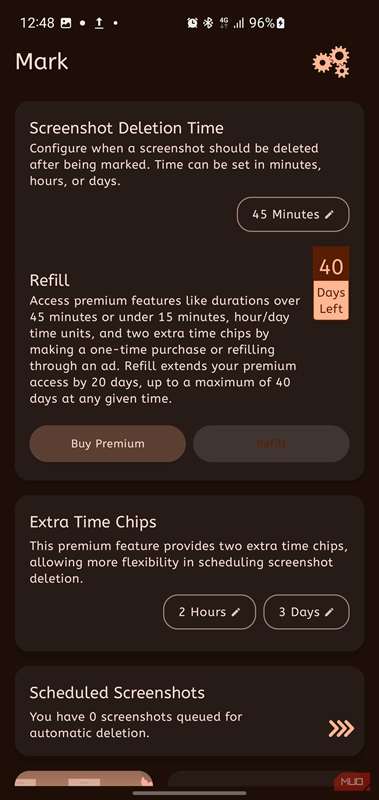 صفحه اصلی برنامه مارک.