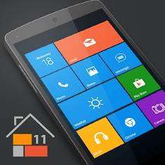 آیکون برنامه لانچر ویندوز 11.