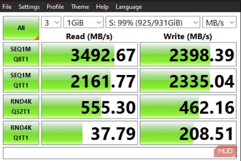دیسک با کش‌نویسی فعال
