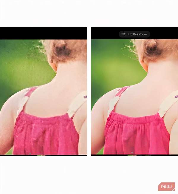 زوم فوق‌العاده قبل و بعد