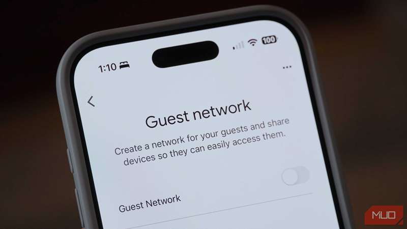 تنظیمات شبکهٔ مهمان برای Google Nest Wi‑Fi Pro