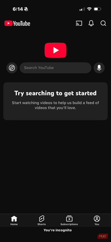 حالت ناشناس در YouTube فعال شد