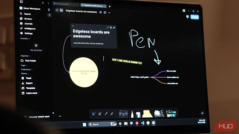 برد بدون لبه AFFiNE