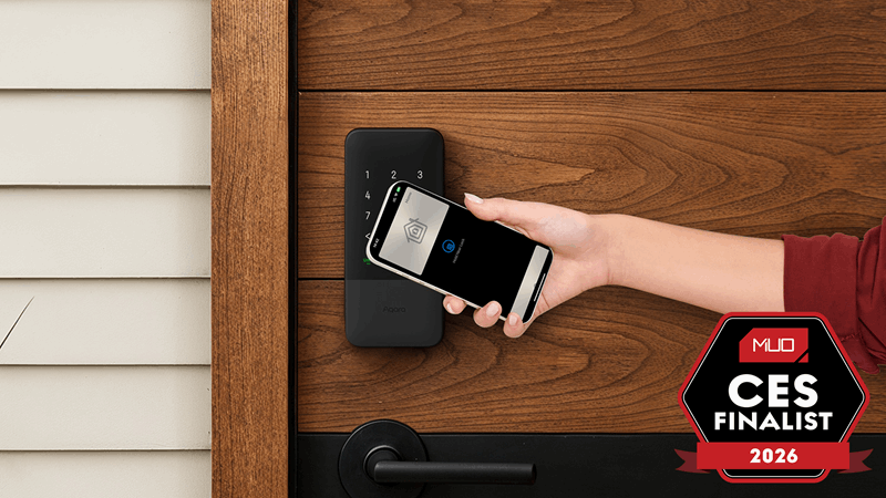 قفل هوشمند Aqara مدل U400 با نشان CES 2026