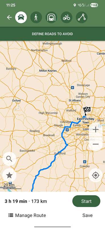 مسیر تأیید شده CoMaps