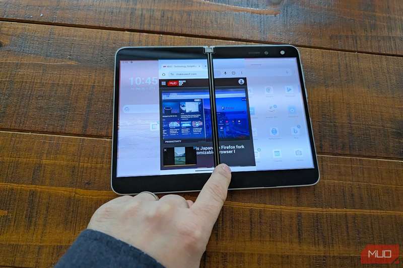 گسترش برنامه روی Surface Duo