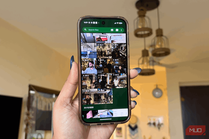 برنامه Fossify بر روی اندروید نمایش صفحه جستجو
