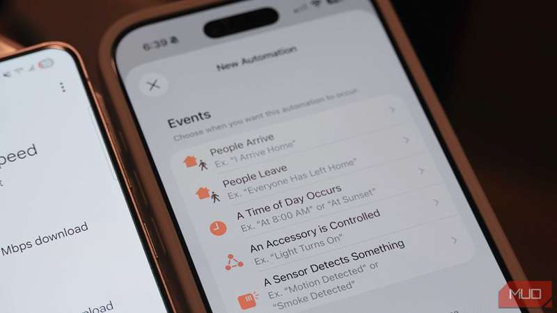 اتوماسیون‌های پیشنهادی در برنامهٔ Home اپل