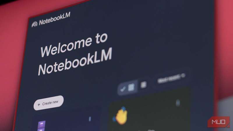 NotebookLM باز در مرورگر Zen