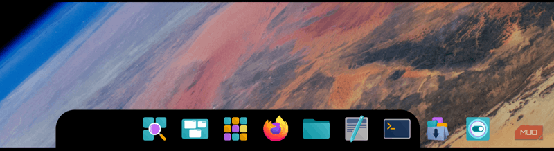 داک خراب شده در Fedora COSMIC