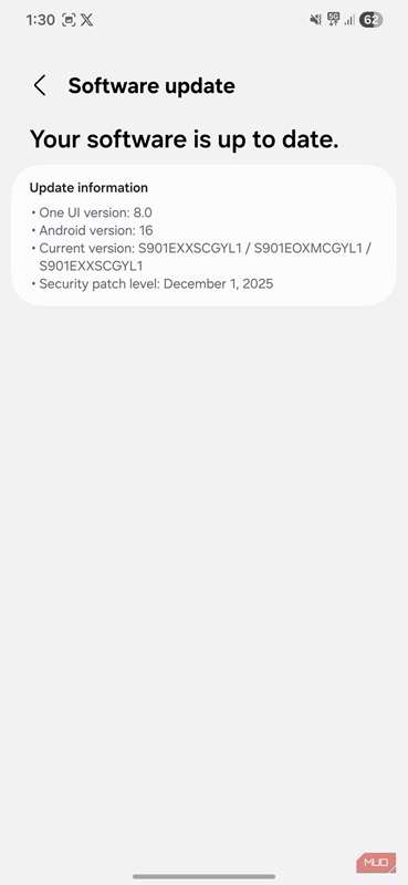 بهروزرسانی نرمافزار در گوشی اندروید