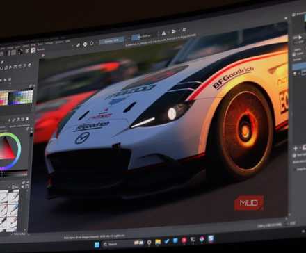 Krita در حال اجرا بر روی یک رایانه ویندوزی