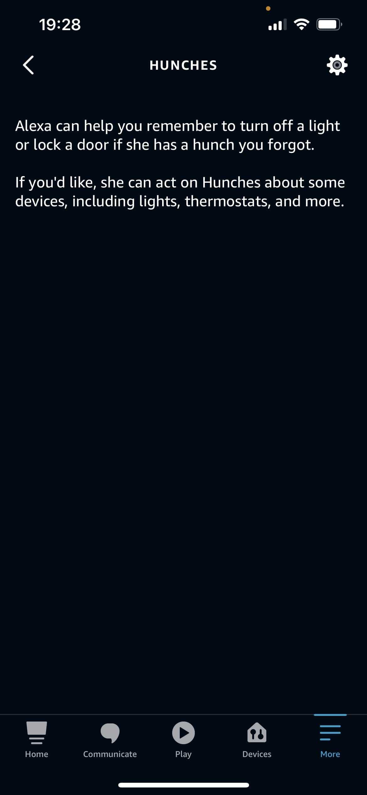 Hunches برنامه Alexa