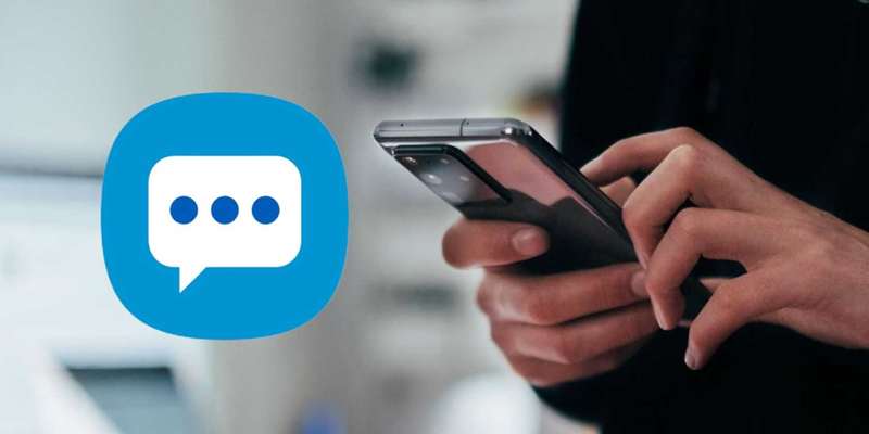 تصویر ویژه برنامه Samsung Messages