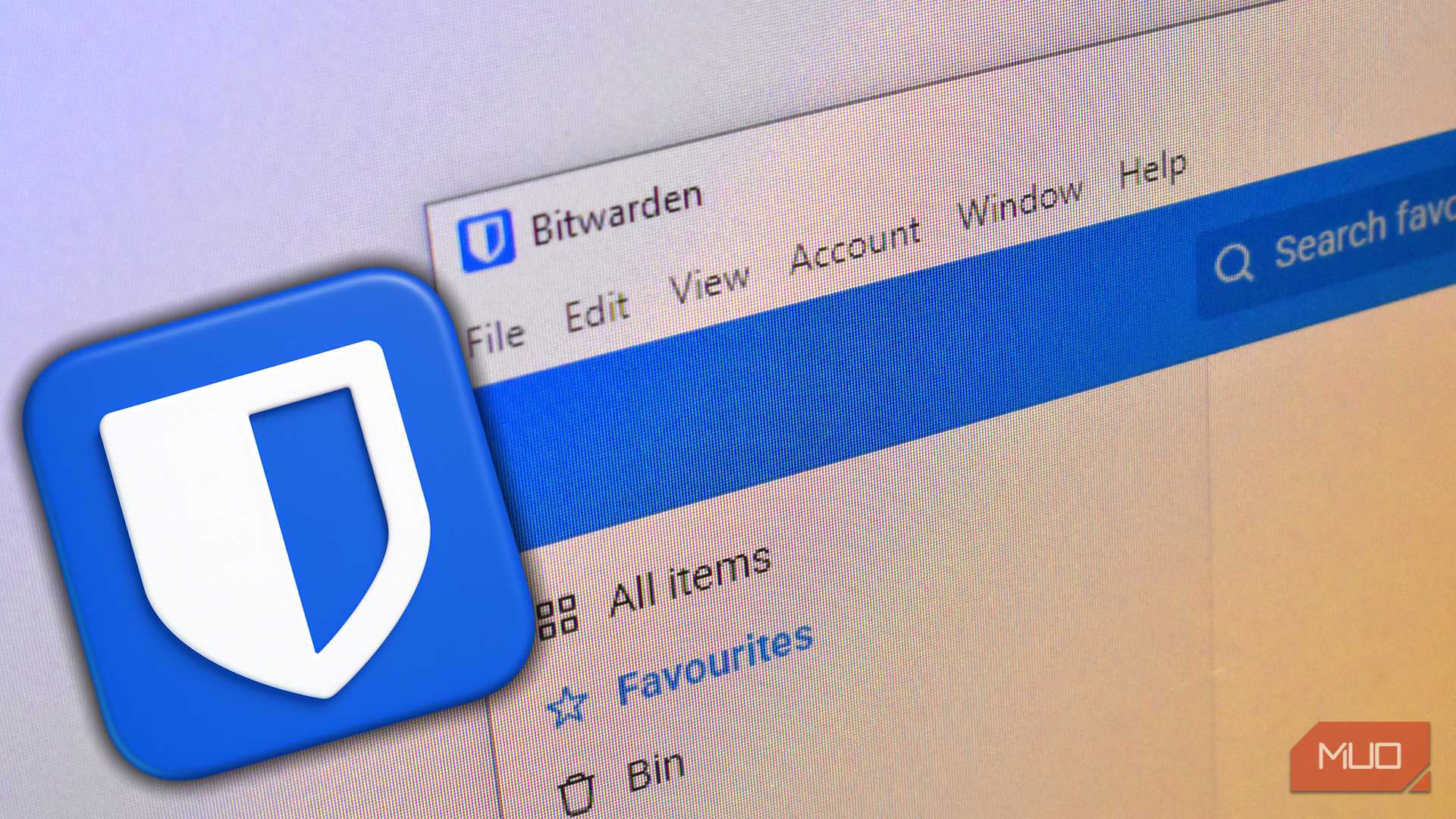 برنامه دسکتاپ بیت‌واردن با لوگو.